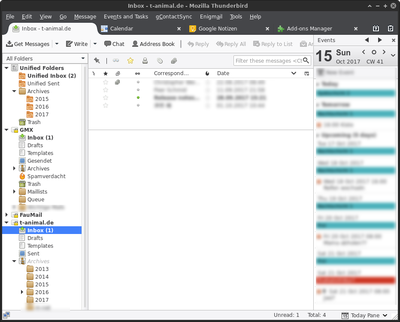 Die Unified inboxes